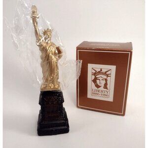 Vtg Avon Statue of Liberty Centennial Decanter w/ Charisma Cologne 1.75 oz NEW